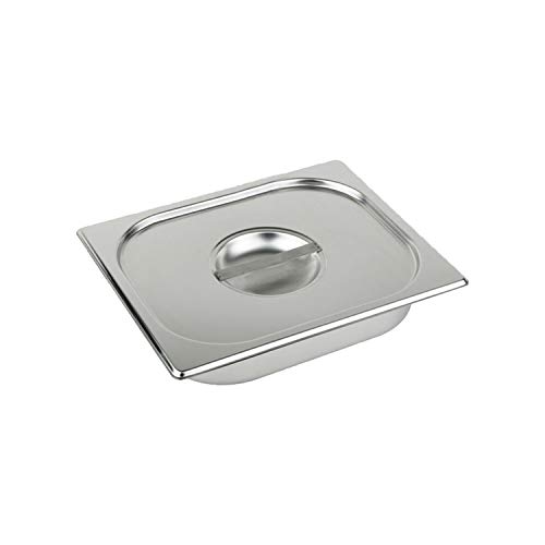 Cover GN 1/2 ca. 32,5 x 26,5 cm stainless steel, Stainlesssteel, 325 x 265 mm