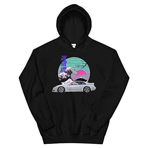 300zx Japanese Vaporwave 80s 90s Aesthetic JDM Tuning Car Drift Racing Unisex Hoodie4