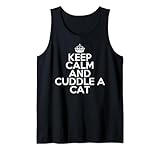 Funny Kitty Cat Lover Keep Calm and Cuddle a Cat