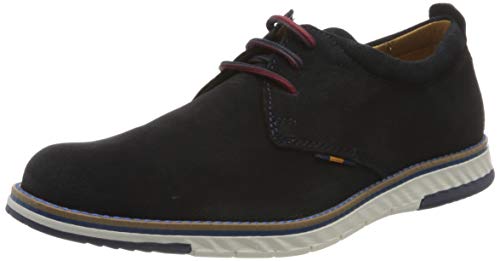 FRETZ men Steven, Zapatos de Cordones Derby para Hombre, Azul (Oceano 1), 39 EU