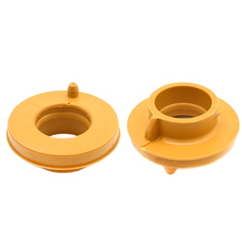 Ollanoos Rear Left and Right Spring Rubber Pad, 2037363 BV2C5599AB Shock Absorber Top Mount Rubber Replacement for Ford B-Max Fiesta Mk7 Mk6 Puma Tourneo Courier B460 Pack of 2