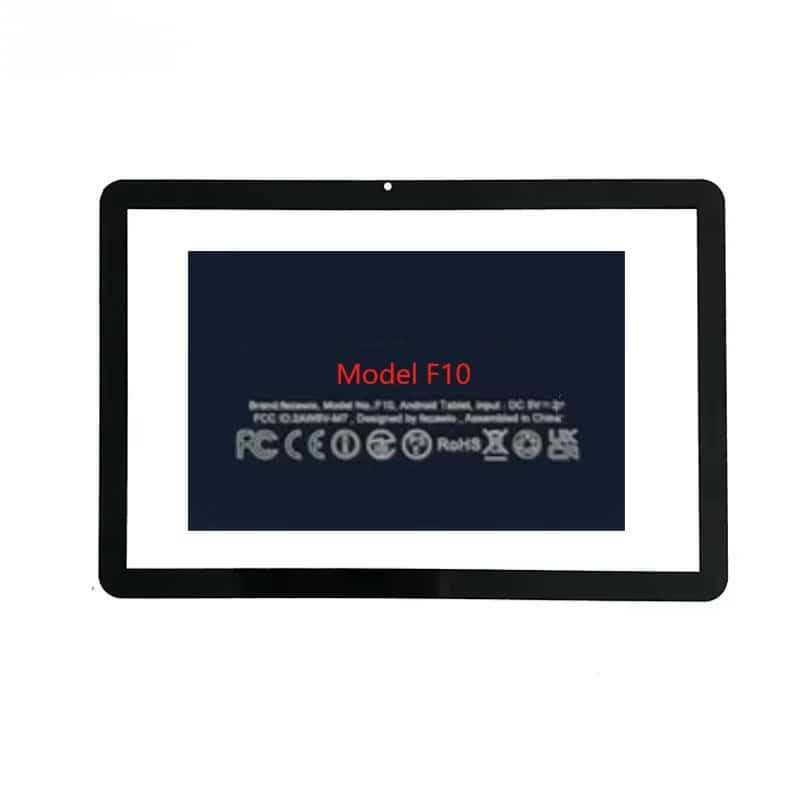 YOOOKOOO Czarny 10,1 cala dla FEZAWIO F10 Tablet PC Pojemnościowy Ekran Dotykowy Digitizer Czujnik Zewnętrzny Szklany Panel