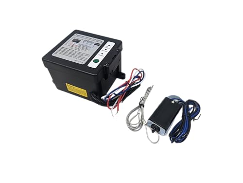 Side Load Trailer Breakaway Kit with Battery Breakaway Switch Breakaway Cable Battery Box Built in Charger LED Charge Indicator and Wiring. Trailer Accessories for Electric Trailer Brakes