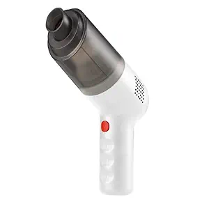 IGADG- MAKING LIFE SIMPLE 6000pa Powerful Portable Handheld Cordless Wireless Vacuum Cleaner for Car and Home | Dual Battery - 3000 mAH | Charge with USB | Rechargeable (Mini - Heavy Duty) white