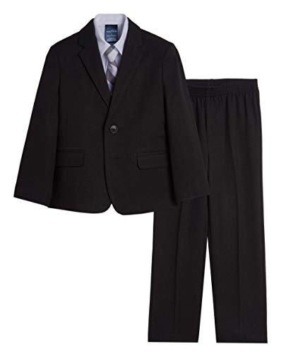 Image of Nautica Boys' Suit Set with Jacket, Pant, Shirt and Tie