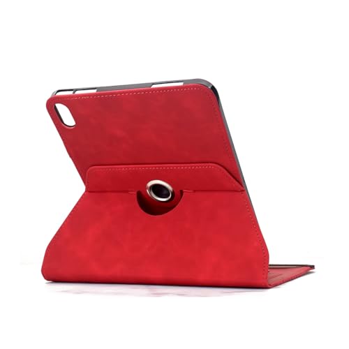 Coque iPad mini 7 rouge rotative fine anti-rayures 8.3" - 6