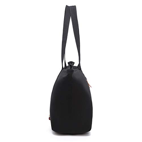 ELENTURE Large Yoga Mat Bag, Exercise Mat Carrier Tote Bag with Pockets and Yoga Mat Strap (Black)