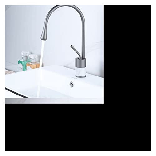 Robinet en laiton et marbre mitigeur luxe doré chrome