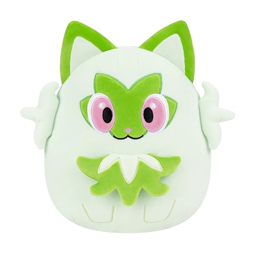 Squishmallows Original 8in Sprigatito Pokémon Plush - Ultrasoft Official Jazwares Plush (Little)