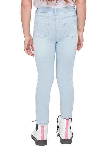 Toddler Girls Faux Front Pull On Skinny Jeans3