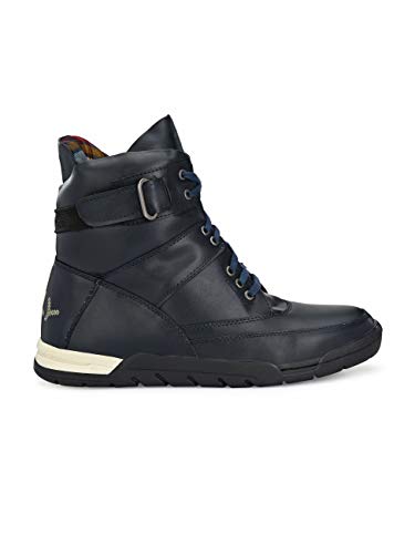 Image of Eego Italy Men's High Top Premium Boots NR-6 (Dark Blue, 7)