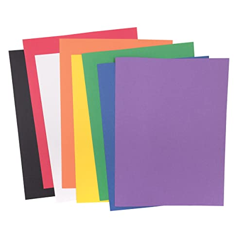 Prang (Formerly Sunworks) Medium Weight Construction Paper Pad, 8 Assorted Colors, 9" X 12", 48 Sheets #TOP1