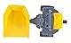 siku 3509, Wacker Neuson DW60 Dumper, 1:50, Metall/Kunststoff, Gelb/Grau, Kipp- und drehbare Mulde