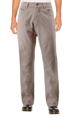 Men's Quality Cotton Denim Comfort Fit Casual Straight Leg Work Jean Pants