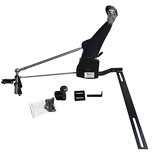 Kashaipu Hand Controls Driving Cars Feet Disabled Handicap Driver Aid Equipment Handle Gear Style Control Gas/Brake Pedals Assist High-End Device Kit #TOP2