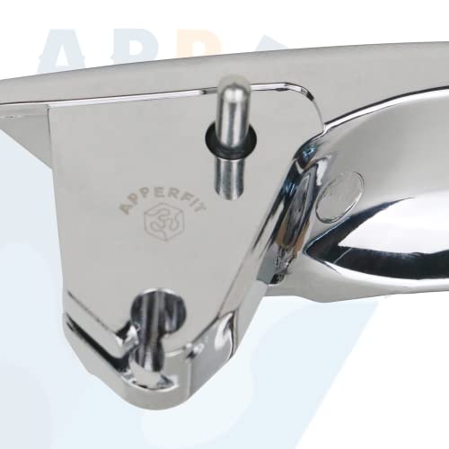 APPERFiT Interior Door Handle Lever for Driver & Passenger Side Door Panel 22855617 22855620 Compatible with 2007-2014 Chevy Chevrolet Avalanche Silverado Suburban Tahoe, GMC Sierra Yukon