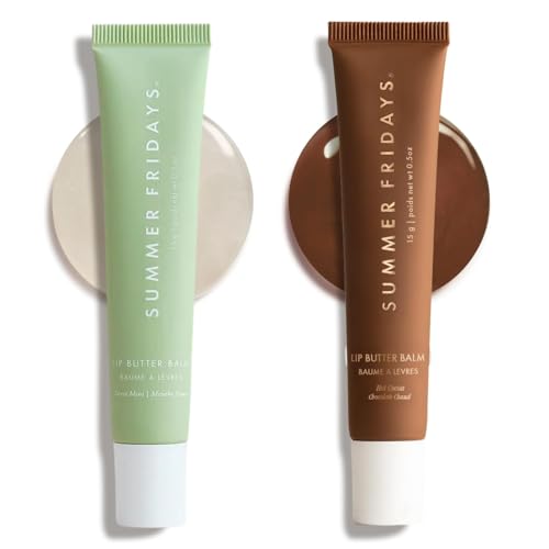 Summer Fridays Lip Butter Balm Duo - Hot Cocoa (.5 oz) & Sweet Mi...