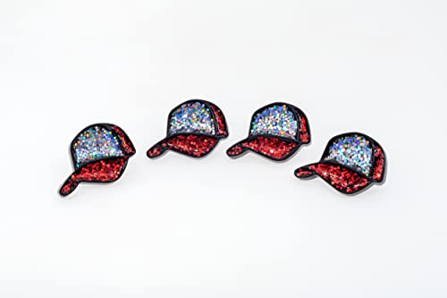 Image of FD&D Multiple Use Shining Screw Cap, Red Sport Cap Pattern with M5 Machine Screw