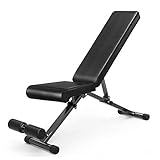 banco multifuncional gym ★【Perfect Sport】Este MFP puede ayudarlo a realizar una variedad de ejercicios de acondicionamiento físico. Ajustar y fortalecer su núcleo deportivo, pecho, brazos, piernas y muslos con un cojín trasero ajustable será una muy buena El entrenador le permite dar forma eficaz a su cuerpo en poco tiempo.
