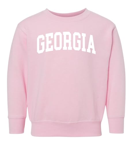 Wild Bobby State of Georgia College Style Fashion Unisex Crewneck Sweatshirt