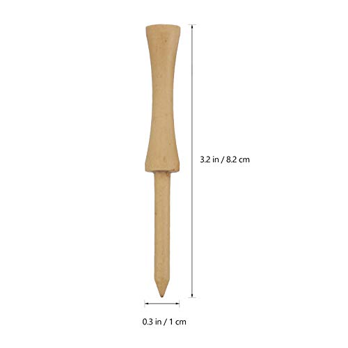 BESPORTBLE 35 Peças de Tees de Golfe de Plástico Tees de Golfe a Granel de Tee Profissional Acessóri