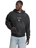 Font kangaroo pocket FELPA Uomo GUESS JEANS M5BQ42 K4110 JTMU JET BLACK