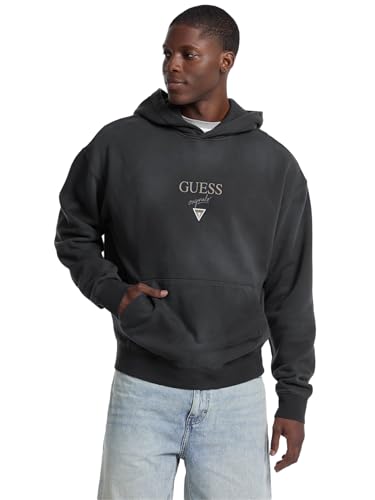 Sweat à capuche GUESS Originals Baker en molleton premium et finitions soignées