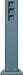 Produktbild Gira 134528 491mm 3 x Leereinheit Energiesäule, anthrazit