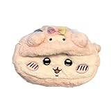 ちいかわ ペンケース 大容量 ふでばこ 筆箱 シンプル ペンポーチ 収納ポーチ 大容量 多機能 おしゃれ かわいい 男の子 女の子 キャラクター(ピンク)