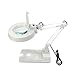 Produktbild Lupenleuchte LED Lupenlampe, iMeshbean 10X Lupe mit Licht Leselupe Schwenkarm Lupenbrille Arbeitsplatzlampe Lupe Vergrösserungslamp für Nähen,Lesen,127 mm Glaslinse,Einstellbare drehbare Halterung