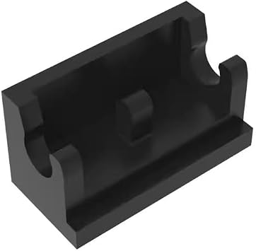 BrickBuddy Gobricks GDS-829 Hinge Brick 1 x 2 Base 10PCS Compatible with Lego Toy 3937 DIY Parts and MOC Components for Major Brick Brands ColorBlack 26 | Compatible with LEGO bricks. MOC components for major building brands, consistent color matching.