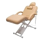 Spa Luxe - Electric Massage, Spa, and Treatment Table with Salon Top - Adjustable Height, Backrest, and Knee...