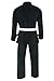 Rex Sports Karate Uniform for Kids & Adults Lightweight Student Karate Gi Martial Arts Uniform with Belt (Black, 0)