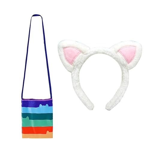 Disfraz para niña con tutú multicolor y accesorios miniatura 2