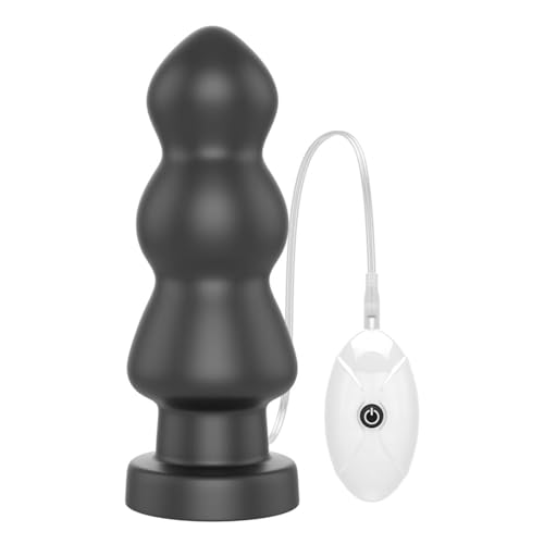 Lovetoy King Size Rigger Vibromasseur Anal Noir Ø7x20 cm
