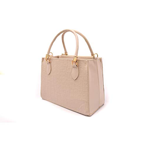 KIT Bolsa Donatella Croco Feminina Transversal e Carteira