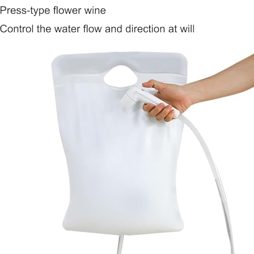Bañera inflable para lavabo con ducha portátil de cama ancianos 3