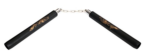 Nunchaku en caoutchouc éponge avec chaîne