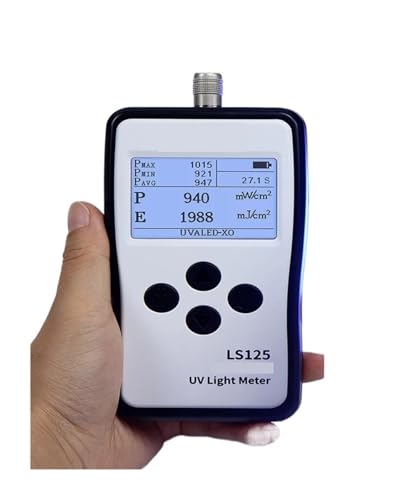 UV�e�X�^�[ ���O�����[�^�[ ���ˌv UVA UVB ���� LS125 �}���`�v���[�u �����x �ȒP����(LS125 with UVC-X0)