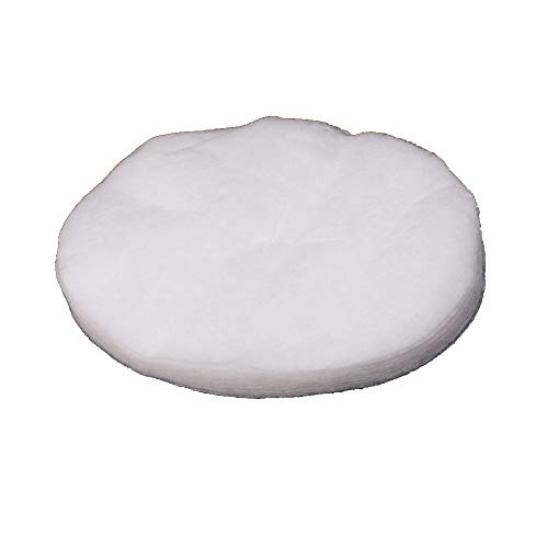 Lasenersm 36 Sheets Kitchen Food Oil Absorption Paper Food Oil Blotting Paper Baking Papers Oil-Absorption Food Grade Health Oil Filter Paper Kitchen Oil Blotting Sheets Round 7.87 Inch cover
