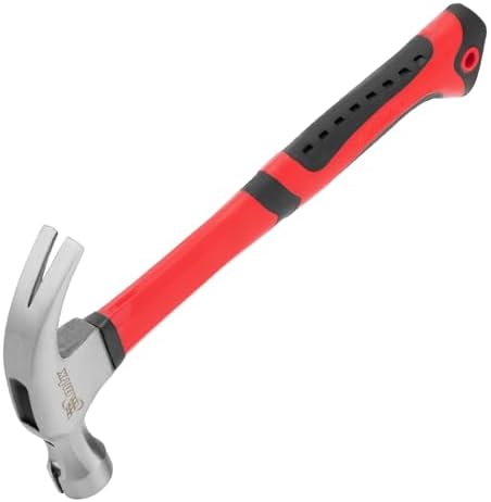 MTX Martelo de Unha Magnético 450 g – Cabeça de Aço 27 mm com Cab...