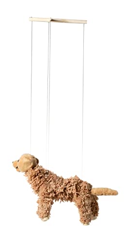 Artisan Owl Labrador Marionette Puppet thumb #4