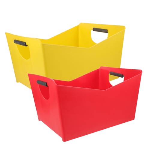 HOLIDYOYO Thickened Plastic Ice Bucket Handles Large Beverage Tub for Parties Wine Bucket for Home Use