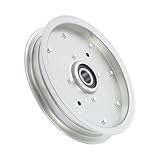 ALL-CARB AUC10172 Deck Flat Idler Pulley Replacement for John Deere Z335E Z525E Z535M Z535R Z540M Z540R Lawn Mower Replaces GY22355 280-807 15959