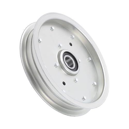 ALL-CARB AUC10172 Deck Flat Idler Pulley Replacement for John Deere Z335E Z525E Z535M Z535R Z540M Z540R Lawn Mower Replaces GY22355 280-807 15959