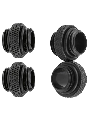 Pack de 4 conectores extensión G1/4" 5mm macho a hembra miniatura 2