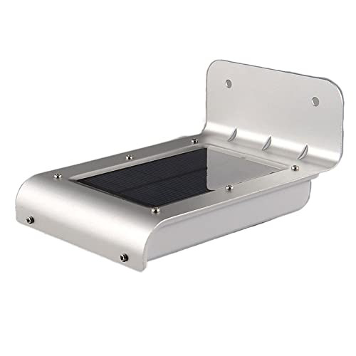 Spot solaire extérieur LED avec détecteur pour éclairage de jardin et cour - Lot de 16