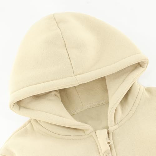 Toddler Casual Sweatshirt Zip up Hooded Sports Jacket with Pocket Boys Girls Athletic Hoodie 12M-10 Years2