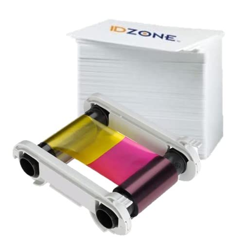 Evolis R5F008MD06 Cinta de color YMCKO para 300 impresiones miniatura 1