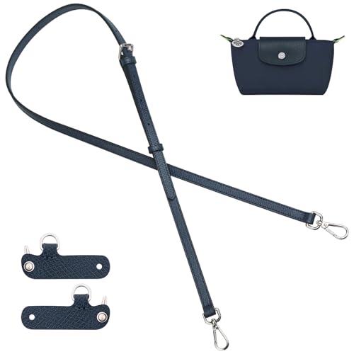 Image of Jiesinlov Leather Bag Shoulder Strap Replacement Crossbody Adjustable Conversion Kit Fit for Mini Pouch